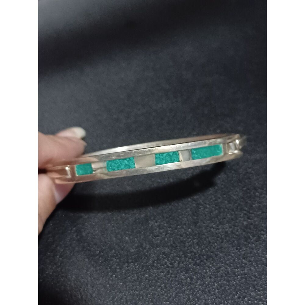 Set of Two Vintage 925 Sterling Silver Bracelets - Picture 2 of 7
